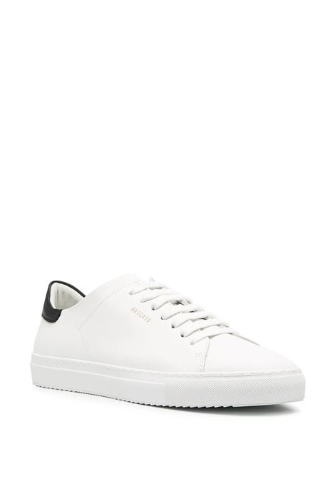 sneakers clean 90 man white in leather AXEL ARIGATO | 28624WHITE/BLACK